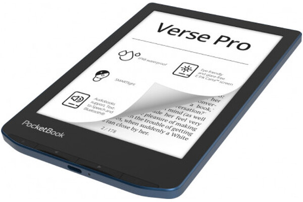 Czytnik PocketBook Verse Pro 16GB czarno-niebieski