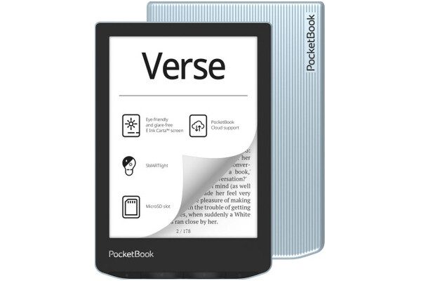 Czytnik PocketBook Verse 8GB czarno-niebieski
