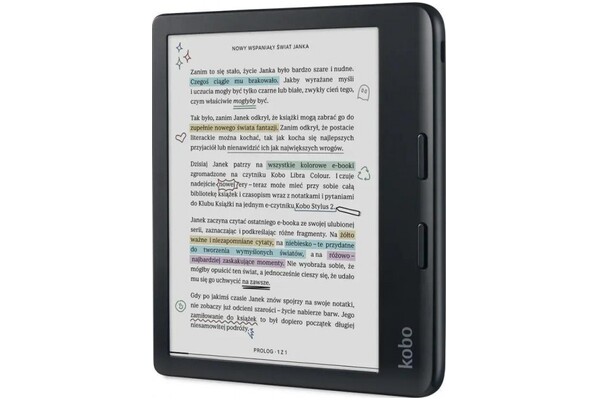 Czytnik Kobo Libra Colour 1GB czarny