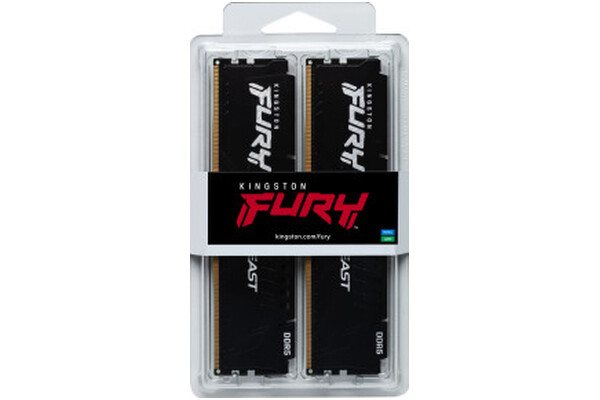 Pamięć RAM Kingston Fury Black Beast 16GB DDR5 6000MHz Z radiatorem 36CL