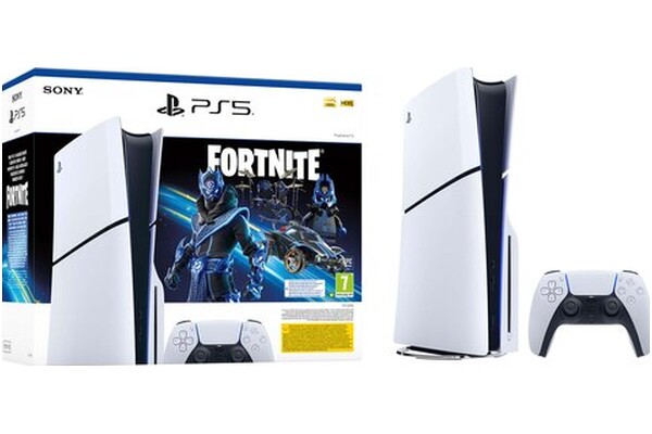 Konsola Sony PlayStation 5 Slim biało-czarny