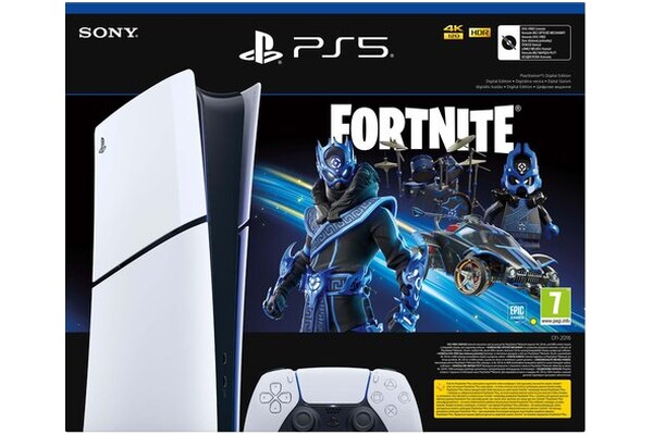 Konsola Sony PlayStation 5 Slim Digital biało-czarny