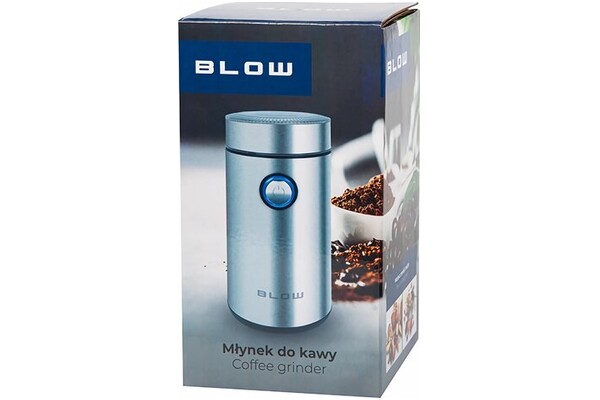 Młynek do kawy Udarowy BLOW MDK02 srebrny