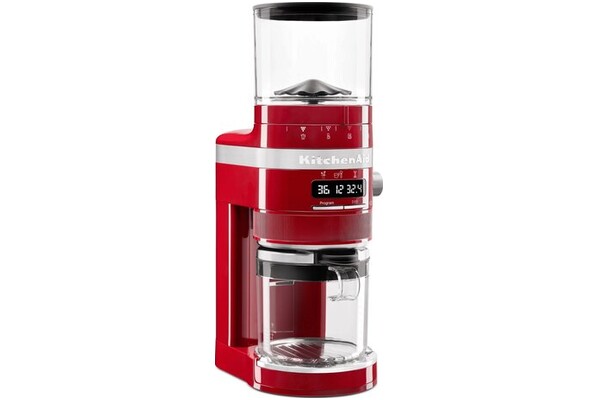 Młynek do kawy żarnowy KitchenAid 5KCG8433EER czerwony