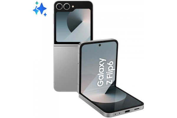 Smartfon Samsung Galaxy Z Flip 6 5G srebrny 6.7" 12GB/256GB