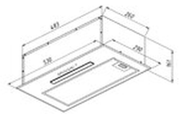 Okap kuchenny Przyścienny Akpo K60 WK-12