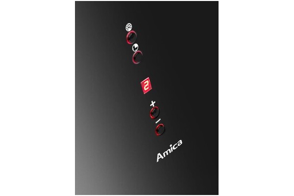 Okap kuchenny wyspowy - tuba AMICA OWC4441BK