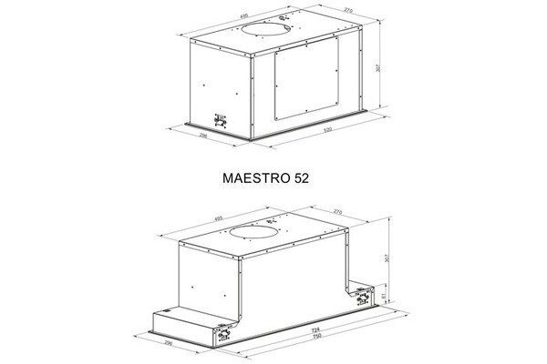 Okap kuchenny Wkład BERG Maestro 75