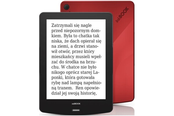 Czytnik inkBOOK Calypso Plus 16GB czerwony