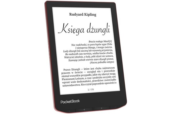 Czytnik PocketBook Verse Pro 16GB czerwony