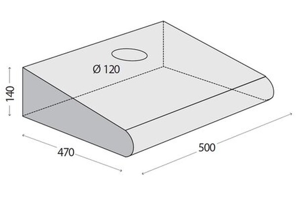 Okap kuchenny Podszafkowy Concept OPP1050