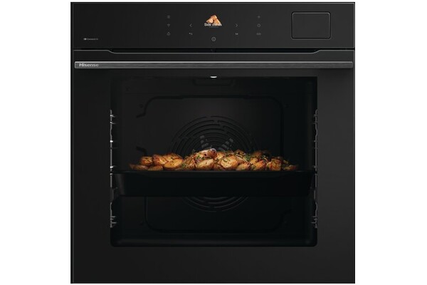 Piekarnik do zabudowy Hisense BAS614P8B elektryczny Parowy czarny