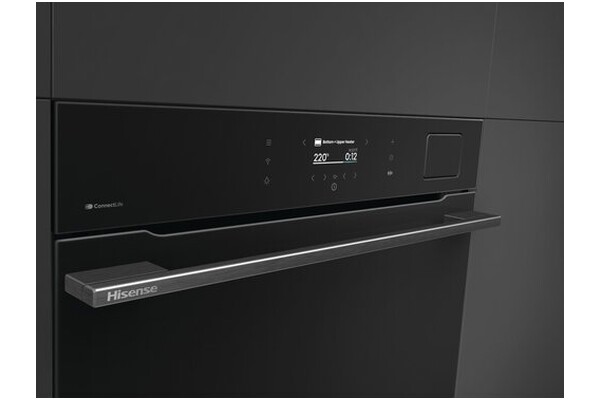 Piekarnik do zabudowy Hisense BAS614P8B elektryczny Parowy czarny