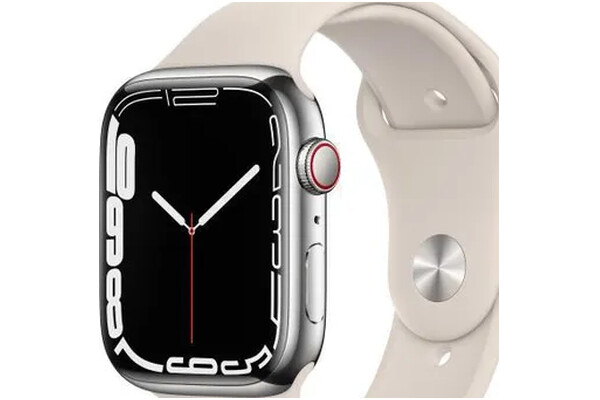 Smartwatch Apple Watch Series 7 1.77" beżowy