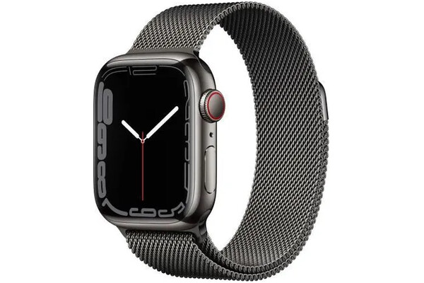 Smartwatch Apple Watch Series 7 1.77" grafitowy