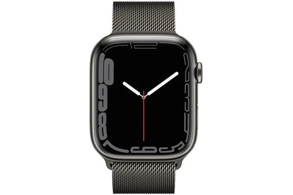 Smartwatch Apple Watch Series 7 1.77" grafitowy