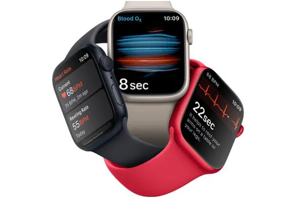 Smartwatch Apple Watch Series 8 1.77" czerwony