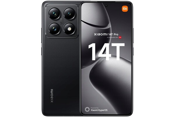 Smartfon Xiaomi 14T Pro 5G czarny 6.67" 12GB/1000GB
