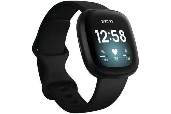 Smartwatch FITBIT Versa 1.58" czarny