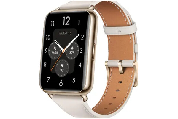 Smartwatch Huawei Watch Fit 2 Classic 1.74" biało-złoty