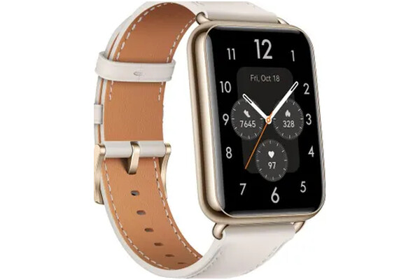 Smartwatch Huawei Watch Fit 2 Classic 1.74" biało-złoty