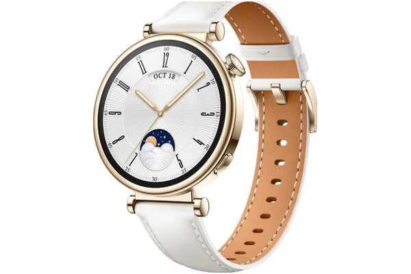 Smartwatch Huawei Watch GT 4 Classic 1.32" złoto-biały