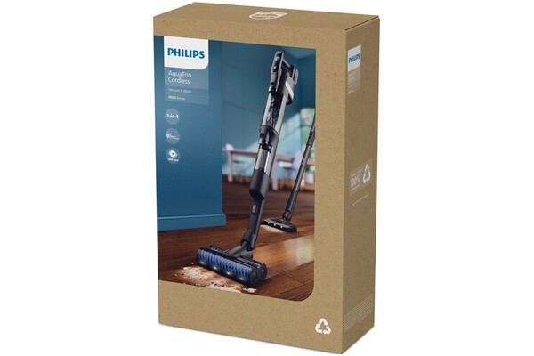 Odkurzacz Philips XW946311 AquaTrio pionowy z pojemnikiem czarny