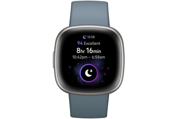 Smartwatch Google Fitbit Versa 4 platynowy