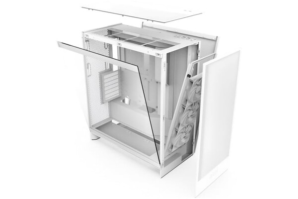 Obudowa PC NZXT H72F Flow Midi Tower biały