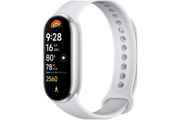 Smartband Xiaomi Mi Band 9 1.62" srebrny