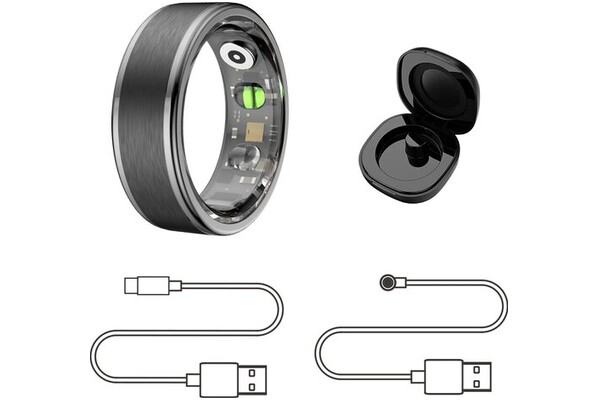 Smartring OneRing 57 mm rozmiar 17 czarny