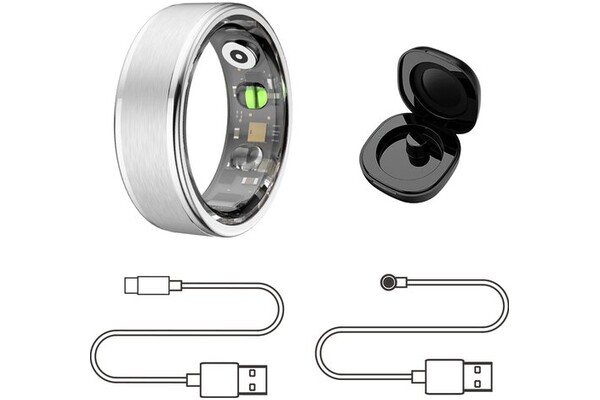 Smartring OneRing 65 mm rozmiar 25 srebrny