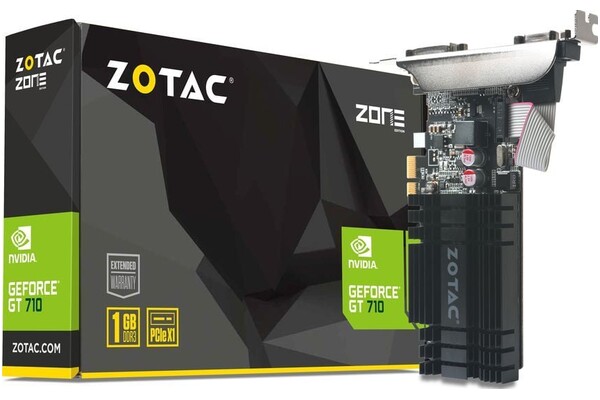 Karta graficzna ZOTAC GT 710 Zone 1GB DDR3