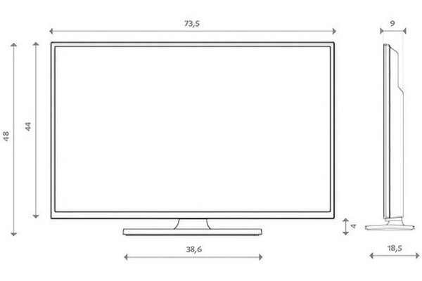 Telewizor HYUNDAI FLM32TS349SMART 32" Full HD