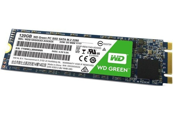 Dysk wewnętrzny WD WDS120G1G0B Green SSD M.2 NVMe 120GB
