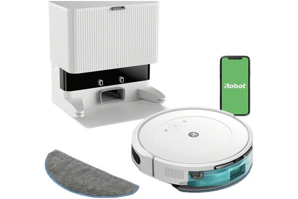 Odkurzacz iRobot Combo robot sprzątający z pojemnikiem biały