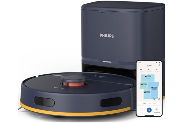 Odkurzacz Philips XU210010 robot sprzątający z pojemnikiem niebieski