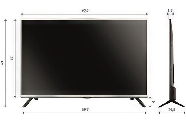 Telewizor HYUNDAI QLX43840G 43" 4K Ultra HD