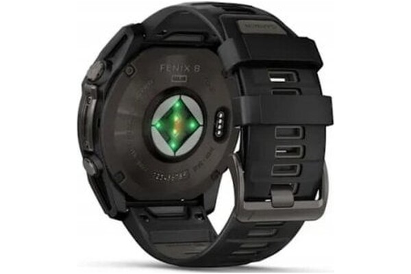 Smartwatch Garmin Fenix 8 Sapphire Solar czarny