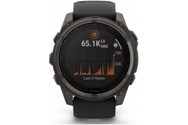 Smartwatch Garmin Fenix 8 Sapphire Solar czarny