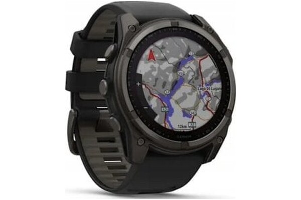 Smartwatch Garmin Fenix 8 Sapphire Solar czarny