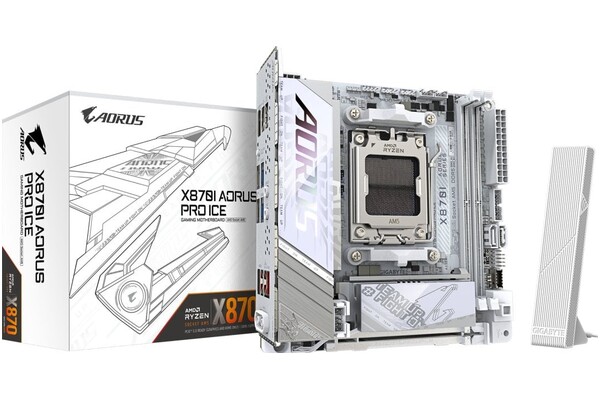 Płyta główna GIGABYTE X870I Aorus Pro Ice Socket AM5 AMD X870 DDR5 Mini-ITX