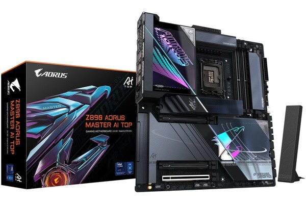 Płyta główna GIGABYTE Z890 Aorus Master AI Socket 1851 Intel Z890 DDR5 Extended ATX
