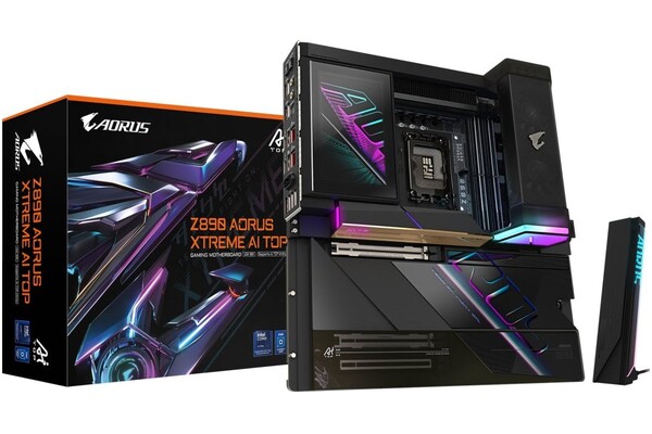 Płyta główna GIGABYTE Z890 Aorus Xtreme AI Socket 1851 Intel Z890 DDR5 Extended ATX
