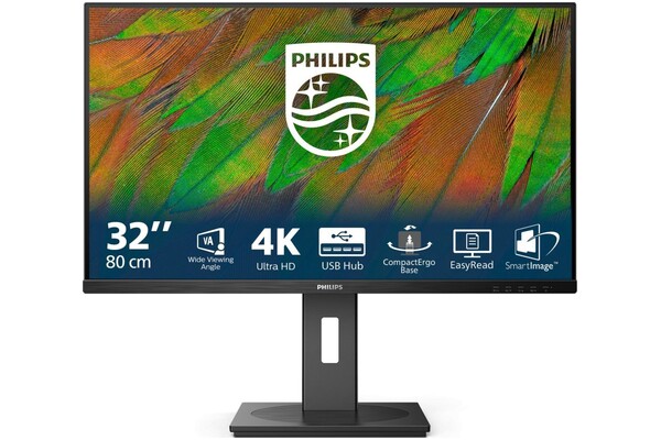 Monitor 31.5" Philips B-Line 32B1N3800/00 czarny