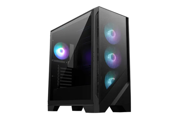 Obudowa PC MSI 321R MAG Forge 321R Midi Tower Czarno-przezroczysty