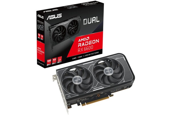 Karta graficzna ASUS RX 6600 V3 Dual Gaming OC 8GB GDDR6