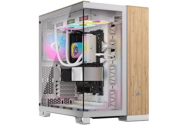 Obudowa PC CORSAIR 6500X Midi Tower Biało-brązowy