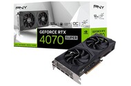 Karta graficzna PNY RTX 4070 SUPER Verto Dual Fan OC 12GB GDDR6