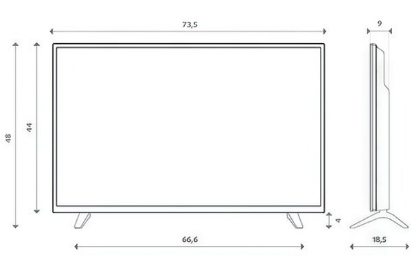 Telewizor HYUNDAI HLM32T311 32" HD Ready